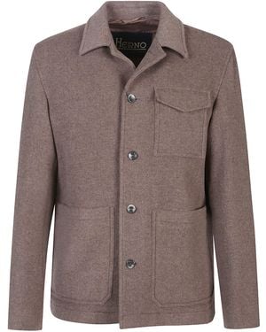 Herno Field Jacket - Brown