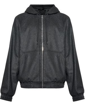 Fendi Cashmere Hoodie - Black