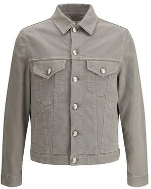 Brunello Cucinelli Cotton Clothing - Grey