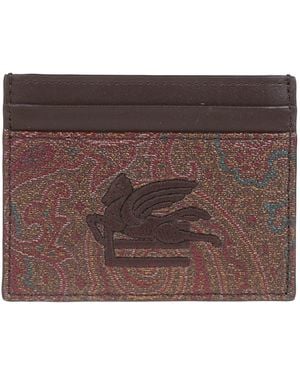 カードケース・名刺入れ Etro Wallets & Card holders ☆ETRO☆ペイズリー カード 名刺入れ☆正規品・安全発送☆ (ETRO