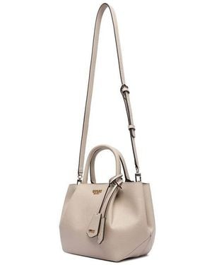 Guess Satchel Bag Polyurethane Satchel-Bags - White