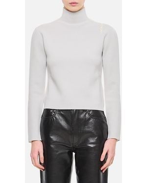 Marni Turtleneck Jumper - White