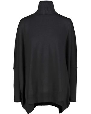 Junya Watanabe Oversize Wool Turtleneck - Black