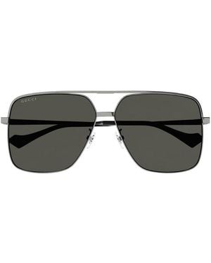 Gucci Frame And Lens Sunglasses - Metallic