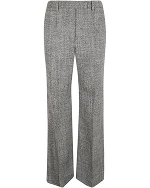 Valentino Garavani Virgin Wool Pants - Gray