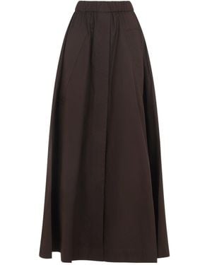 Co. Mfortable Long Skirt For - Black
