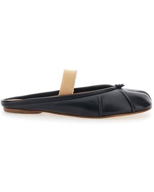 Maison Margiela Ballet Shoes Tabi Leather - White