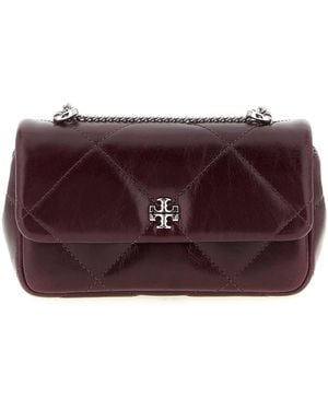 Tory Burch Kira Diamond Mini Crossbody Bag - Purple