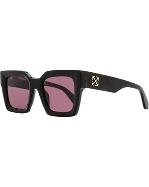 Off-White c/o Virgil Abloh Square Jackson Sunglasses Oeri13I 1028 50Mm Plastic (Acetate) - Black
