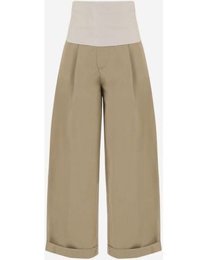 DARKPARK Pants Cotton - Natural