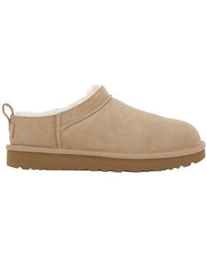 UGG Boots W Classic Micro With Minimal Design - Brown