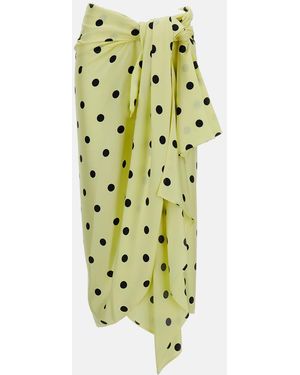 Sportmax Polka Dot Skirt - Green