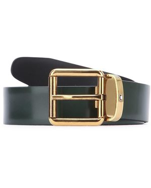 Montblanc Roundedsquarevintgofpinbgrebrushlea30Mm - Multicolour