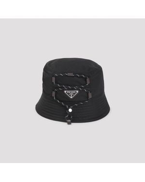 Prada Re-Nylon Hat Polyamide - Black