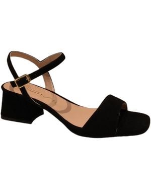 Unisa Sandalo Ks Calf Leather Shoe - Black