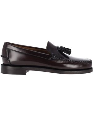 Sebago Flat Shoes Leather - Black
