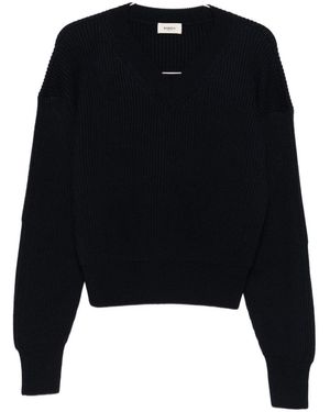 Barena Ribbed Knit Long Sleeves - Black