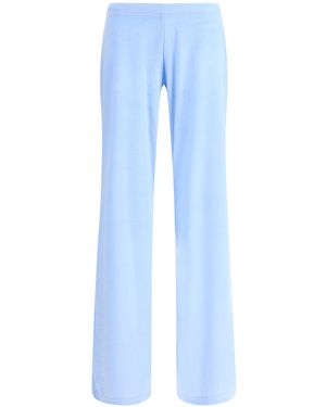Balenciaga Bistretch Velvet Joggers - Blue