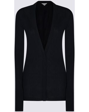 Malo Dark Cotton Knitwear - Black