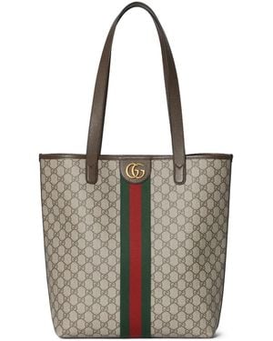 Gucci Shopper Bag "Ophidia" - White