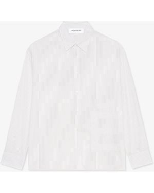 Etudes Studio Oversize Shirt E Patch Cotton - White