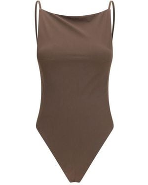 Jacquemus Brown Polyamide One