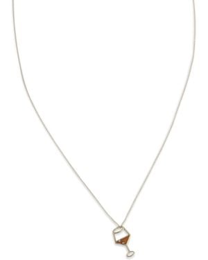 Aliita Enamel Necklace Spritz Brillante Necklaces - Metallic
