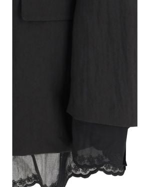 Our Legacy Reversible Drip Single Breasted Blazer - Black