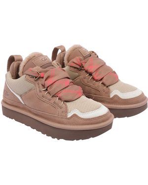 UGG Sneakers Wool/Lyocell/Rubber Sole - Pink