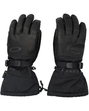 Oakley Ellipse Goatskin Gauntlet Gloves - Black