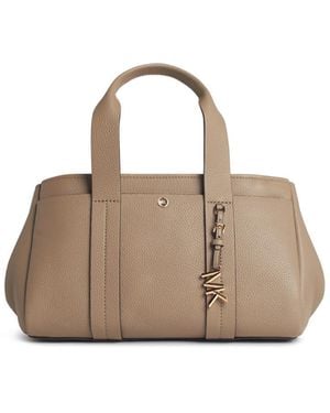 MICHAEL Michael Kors Romee Dove Leather Bag - Natural