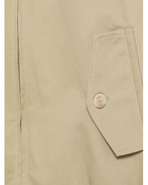 Semicouture Nives Cotton Bomber Jacket - Natural