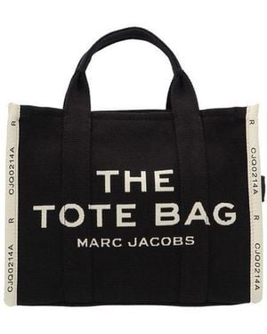 Marc Jacobs Satchel Bag Cotton Tote-Bags - Black