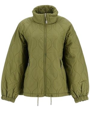 Ienki Ienki Quilted Onion Ripstop Trail Jacket - Green