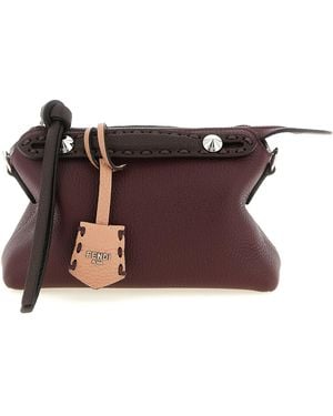 Fendi By The Way Soft Selleria Mini Handbag - Brown