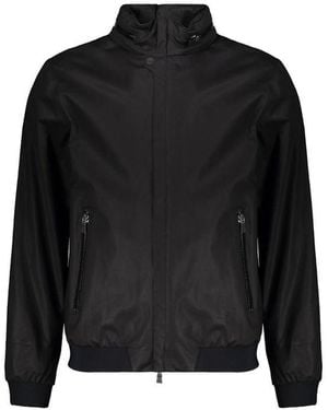 Herno Stand Collar Pocket Jacket - Black