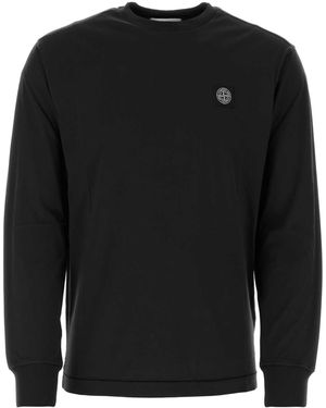 Long sleeve stone island t shirt online