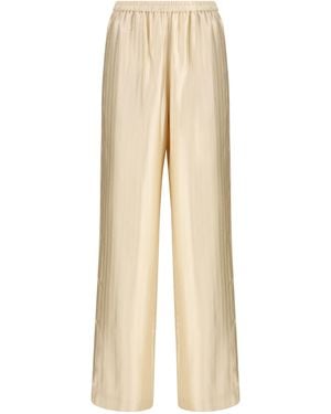 Loulou de Saison Kadala Pants Viscose; Silk - Natural