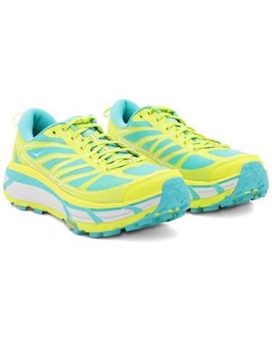 Hoka One One Mafate Speed 2 Trainers - Green