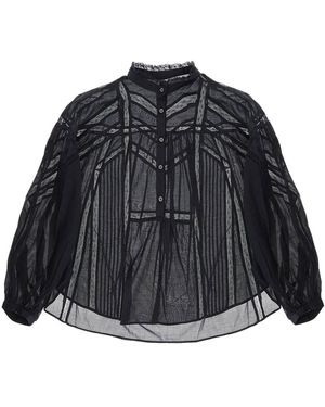 Isabel Marant Cotton Gelma Blouse For - Black