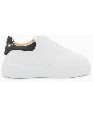 Philipp Plein Leather Megastar - White