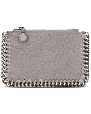 Stella McCartney Cardholder Falabella Polyester Wallets & Purses - Grey