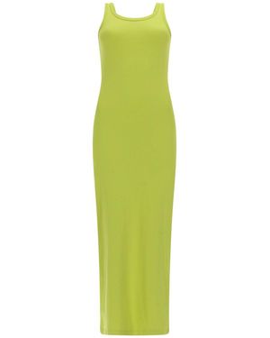 MSGM Msgm Viscose Dress - Green
