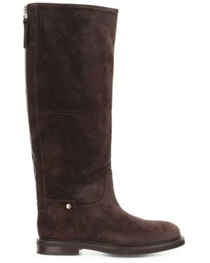 Poeve Eve Knee-High Boots - Brown