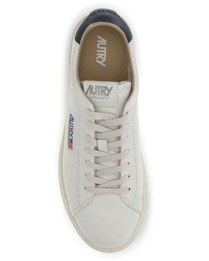Autry Trainers Dallas Low Calf Leather (Upper) Trainers - White