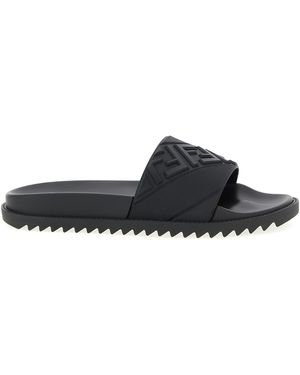 Fendi Logo Embossed Cloud Slides in Natural for Men | Lyst display picture 3