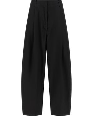 Nude Cotton Trousers Pant - Black