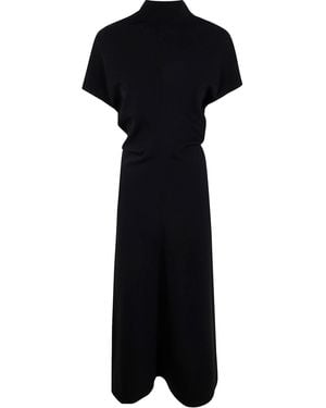 DR. HOPE Turtle Neck Dress - Black