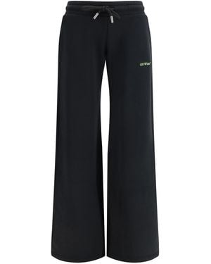 Off-White c/o Virgil Abloh Bookish Regular Joggers Cotton Pant - Black