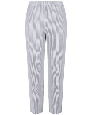 Homme Plissé Issey Miyake Pleated Trousers - Grey
